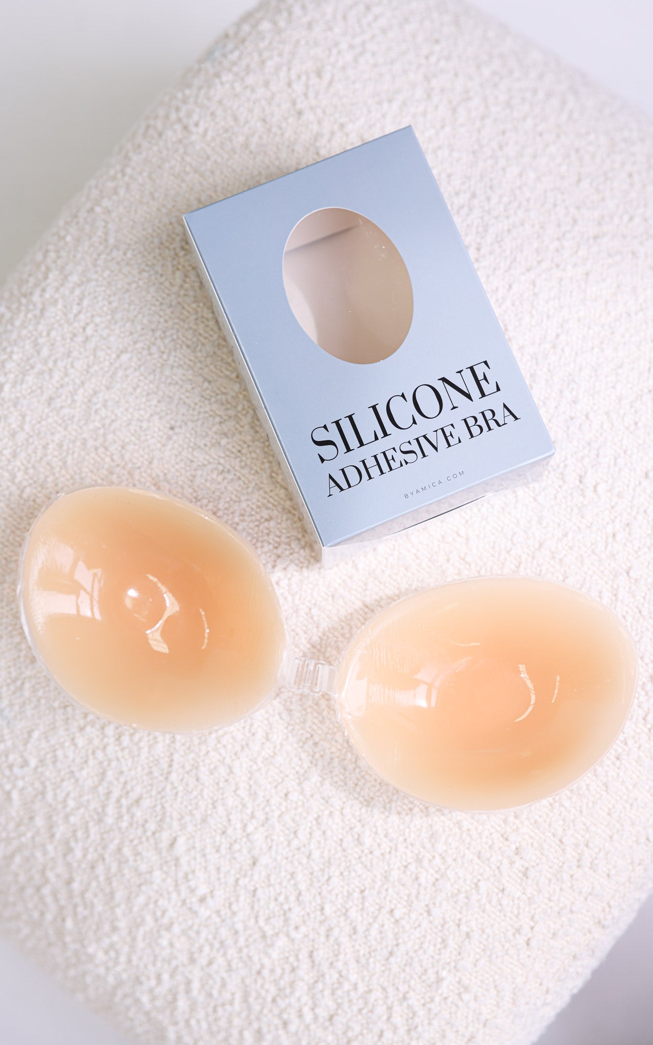 Lanelle Silicone Adhesive Bra - Nude