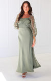 Leana Maxi Dress - Fern Green