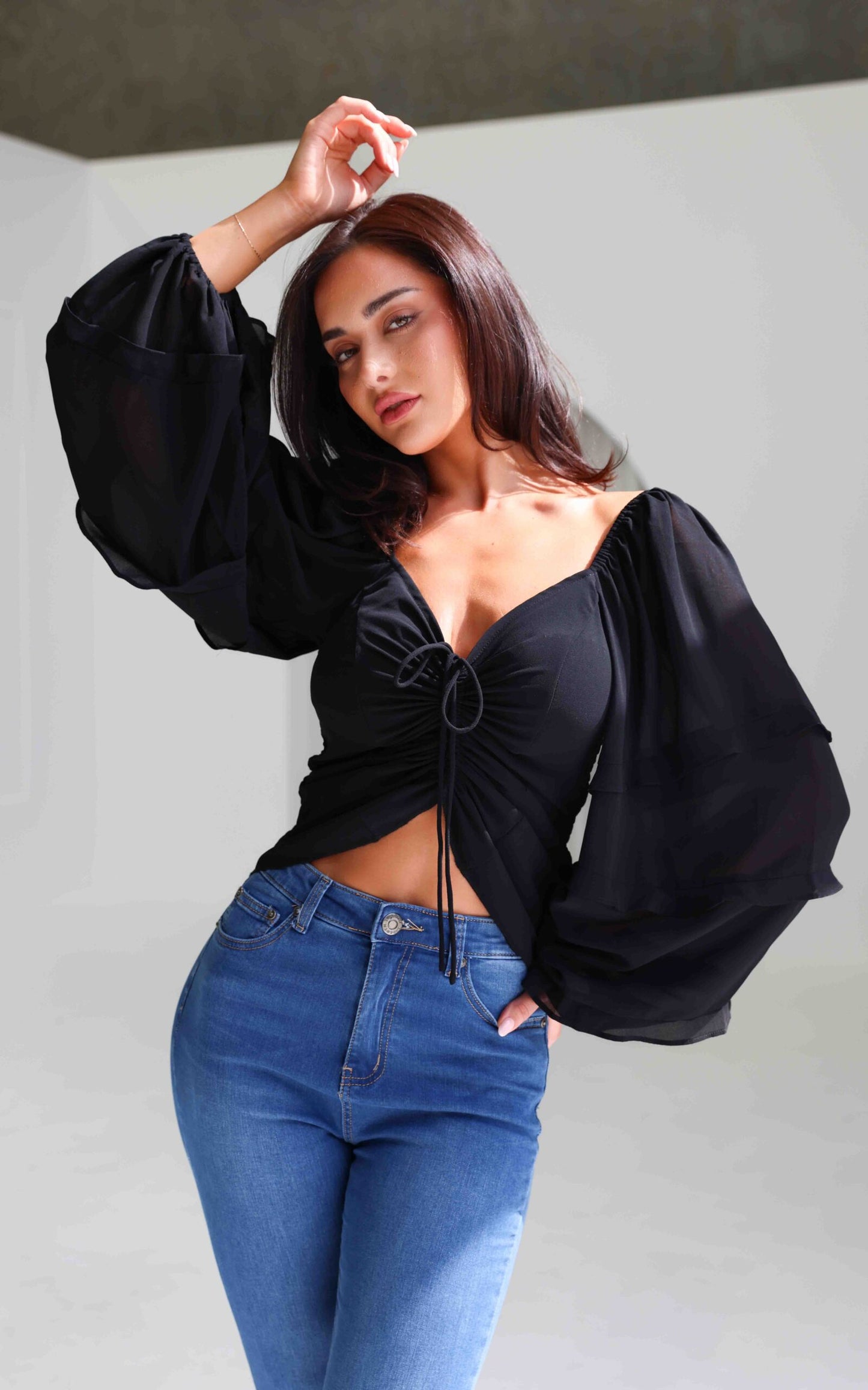 Leona Top - Black