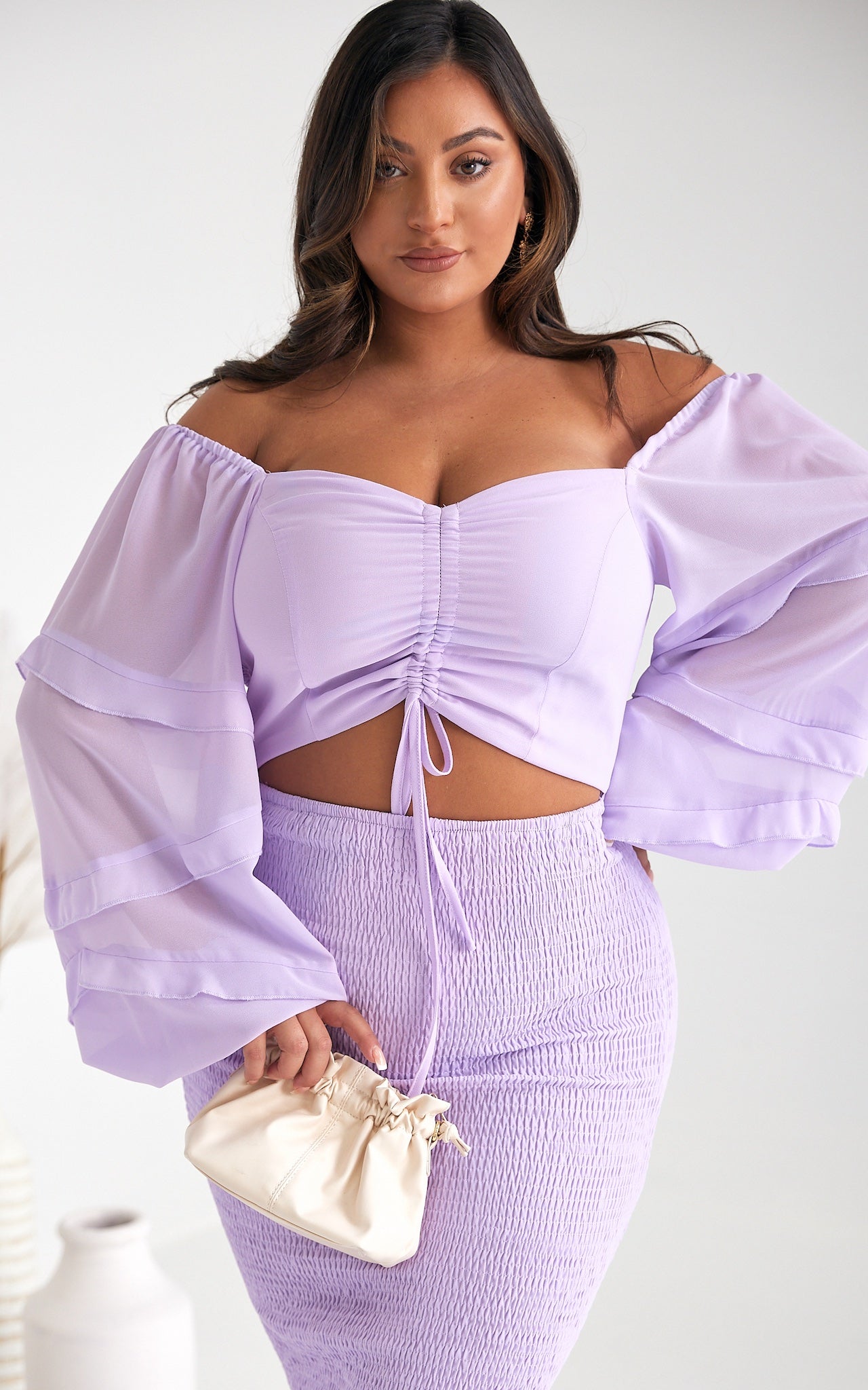 Leona Dress - Lilac