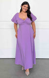Lina Maxi Dress - Lilac Purple