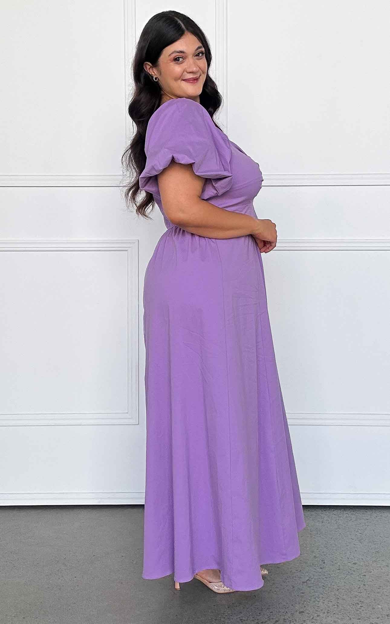 Lina Maxi Dress - Lilac Purple