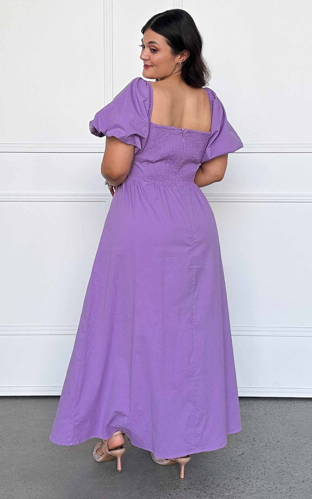 Lina Maxi Dress - Lilac Purple