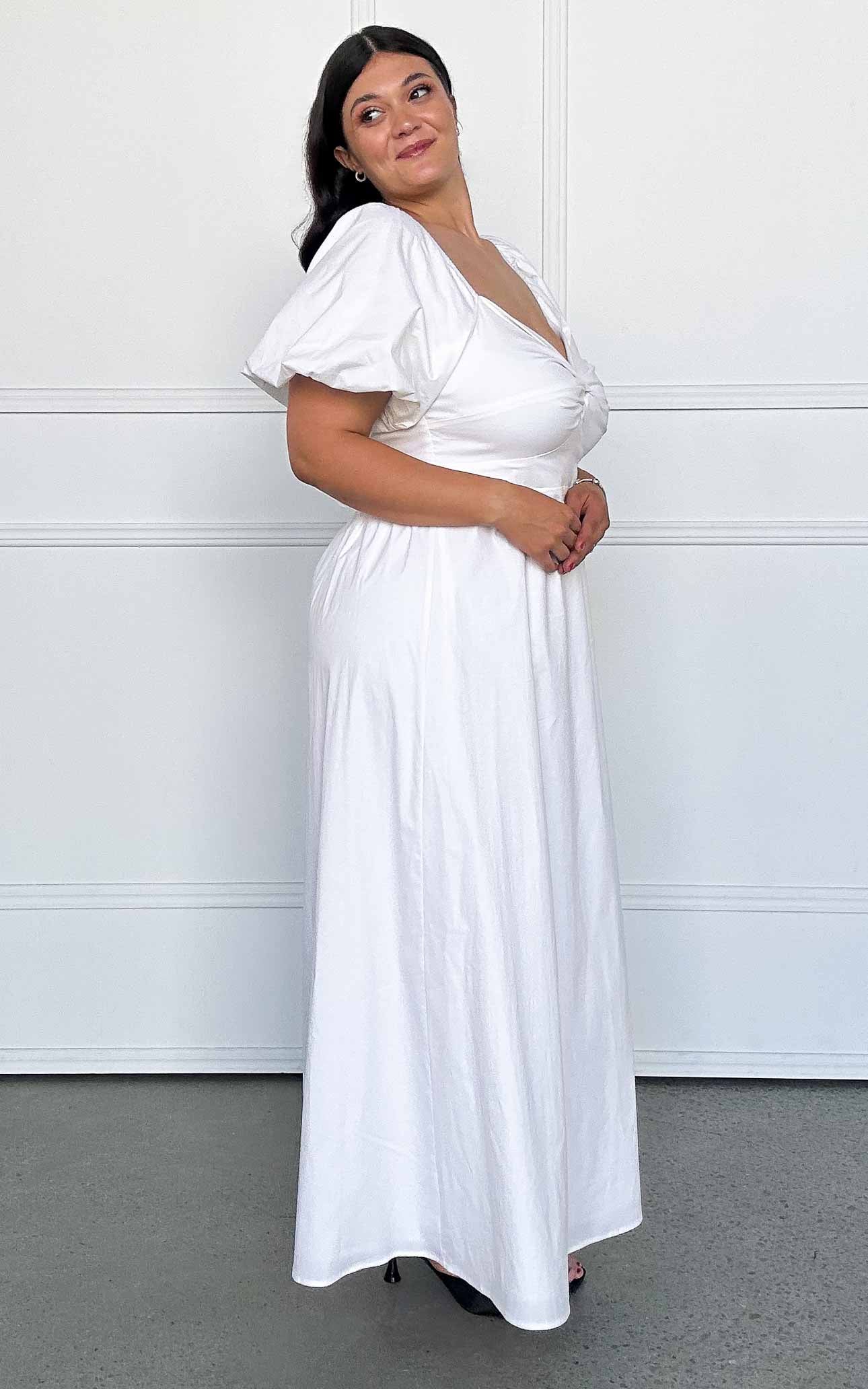 Lina Maxi Dress - White