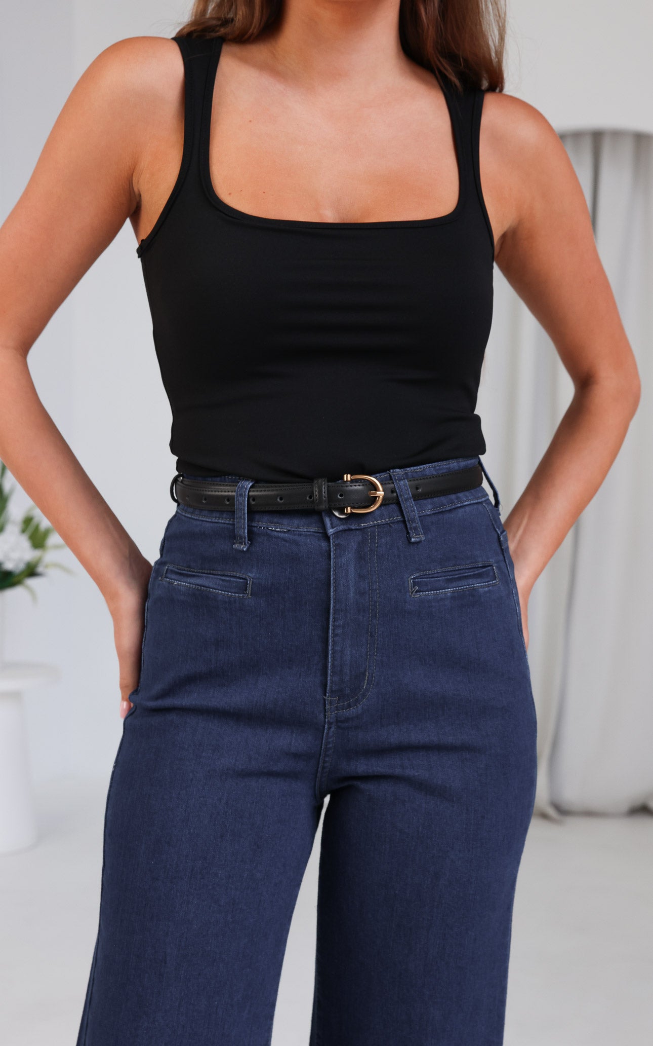 Aliyah Tank Top - Black