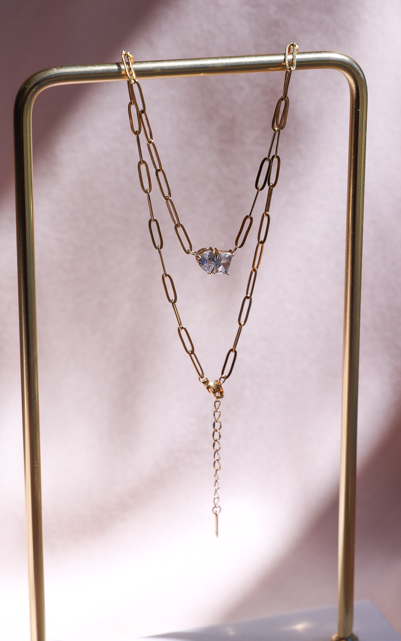 Lucienne Necklace - Gold Mix Combo