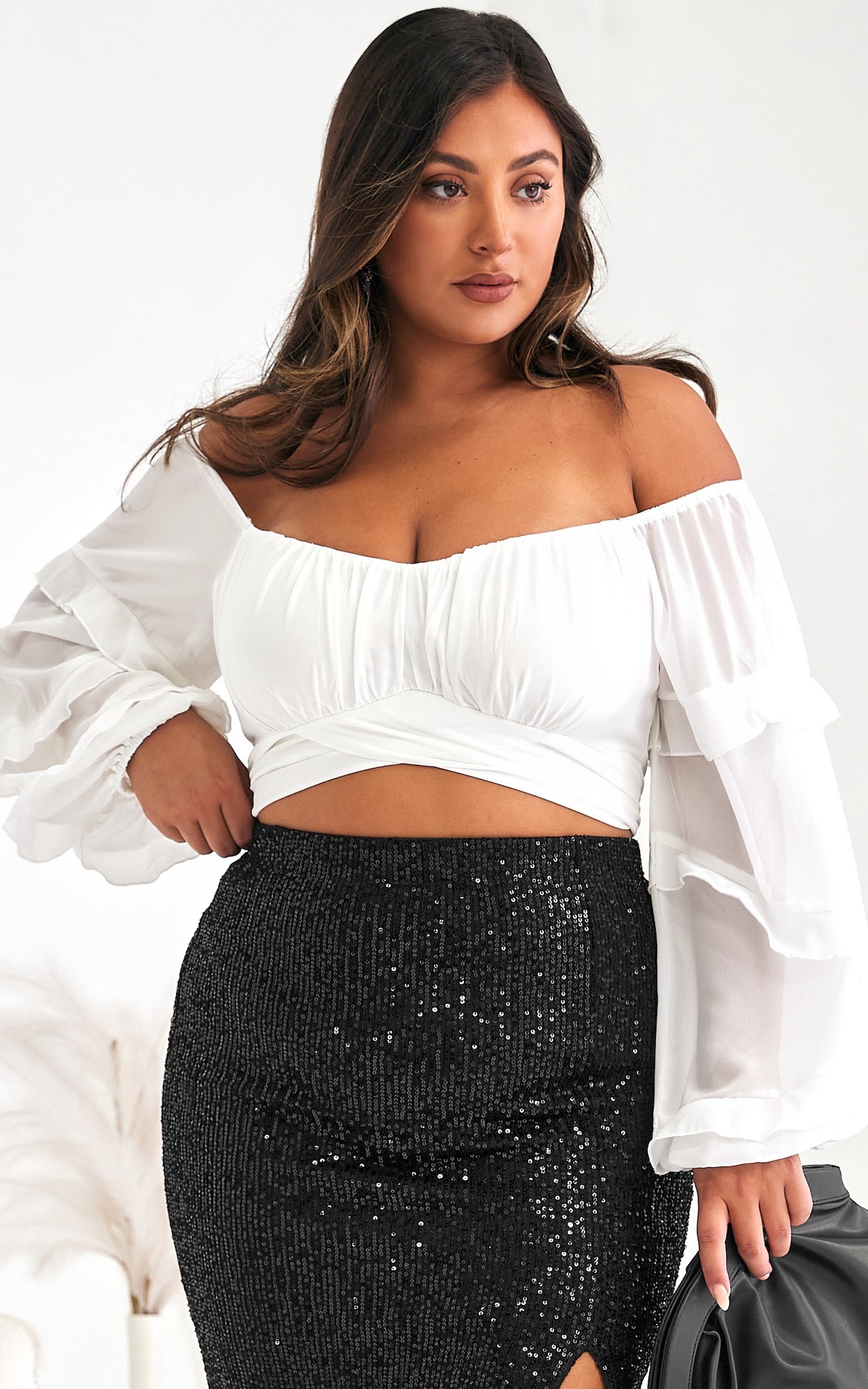 Luella Crop Top - White