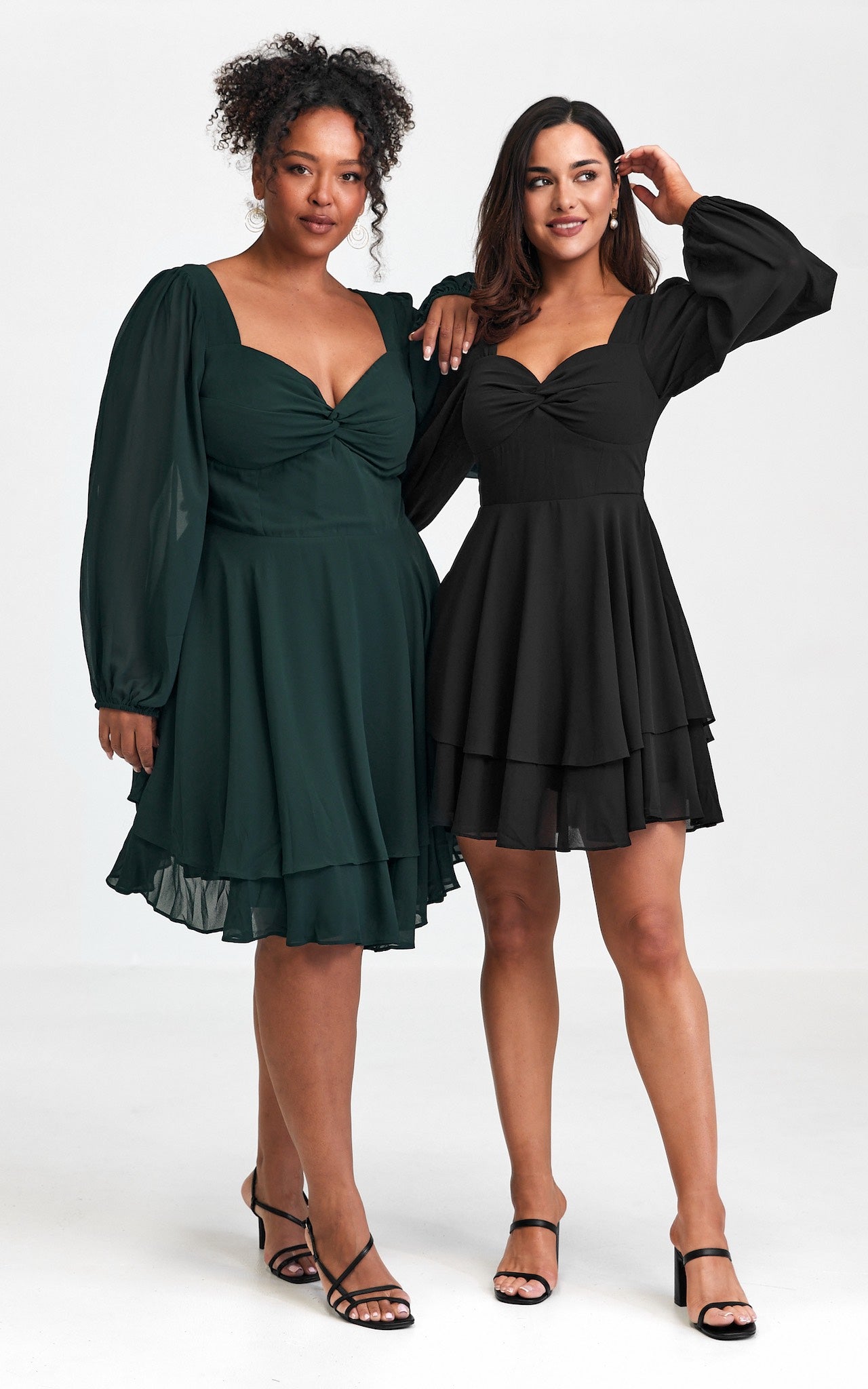 Lydia Dress - Emerald