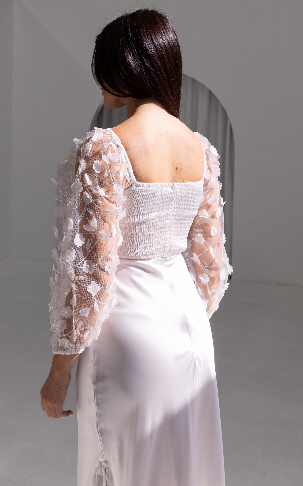 Leana Maxi Dress - White