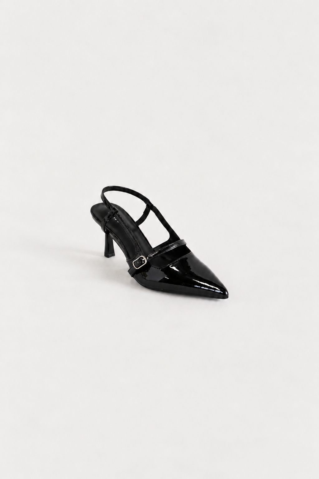 Liason Slingback Heels - Black