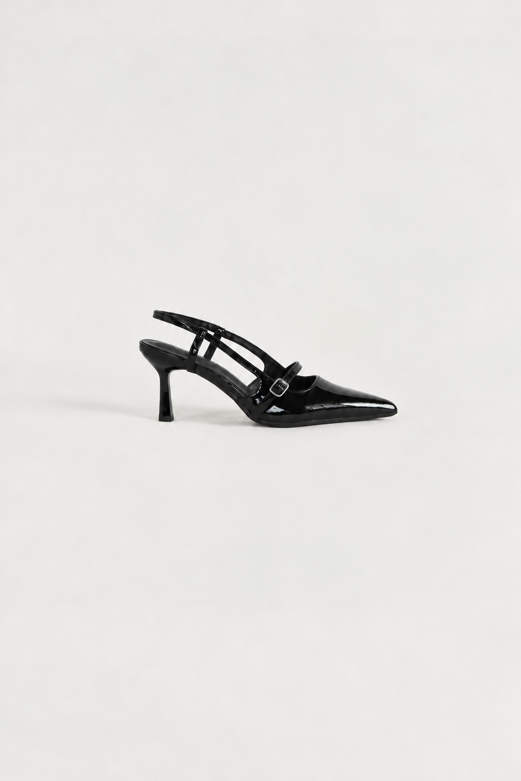 Liason Slingback Heels - Black