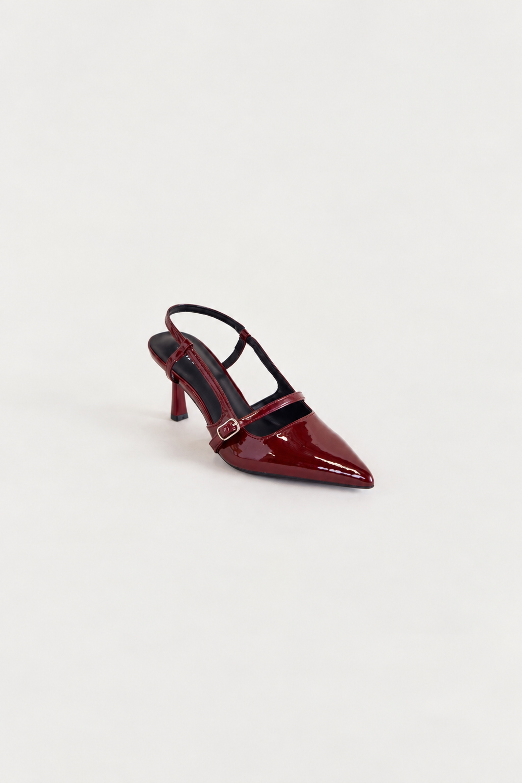 Liason Slingback Heels - Wine