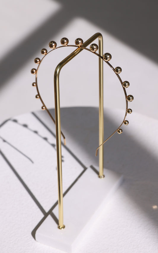 Liberty Headband - Gold Ball