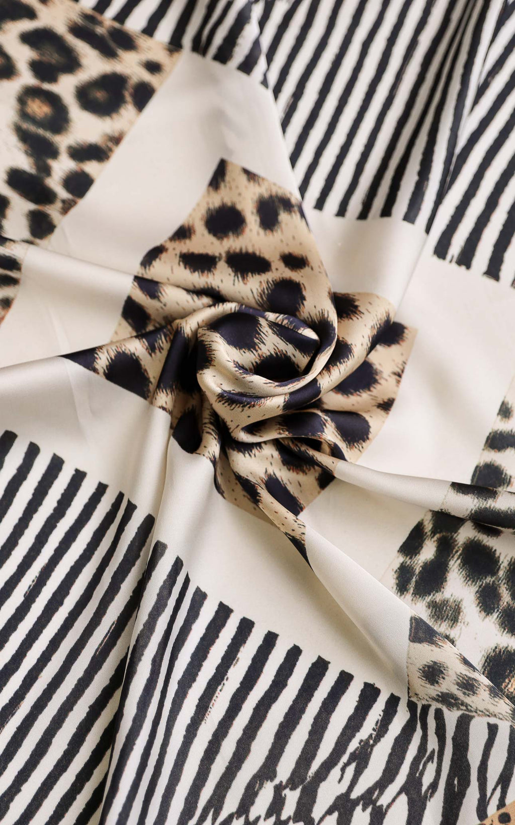 Lombardi Square Bandana - Green Animal Multi Print
