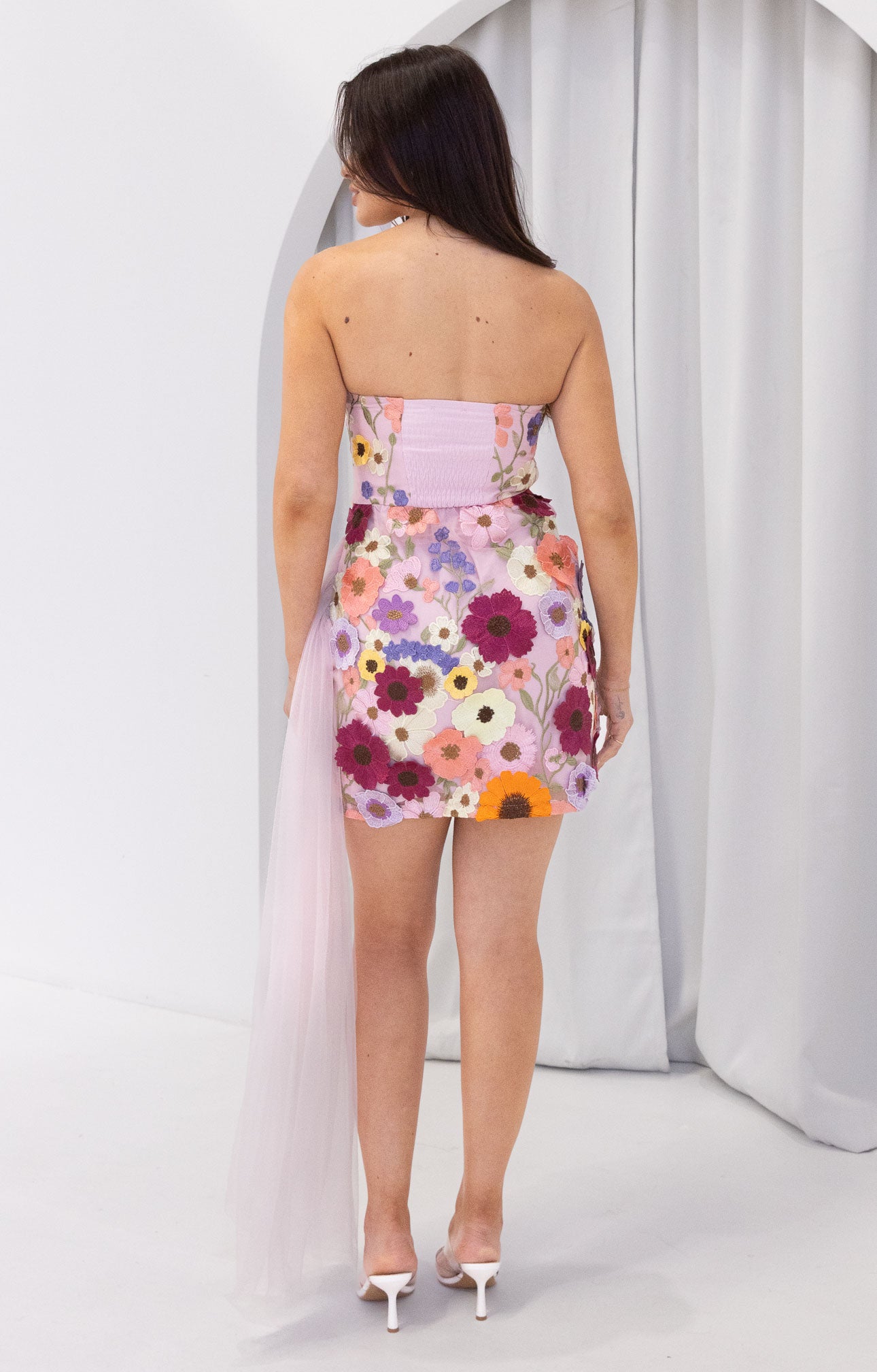 Lula Mini Dress - Pink Multi Floral