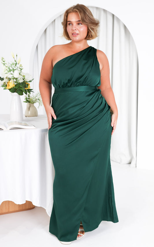 (Preorder) Macpherson Maxi Dress - Teal Green