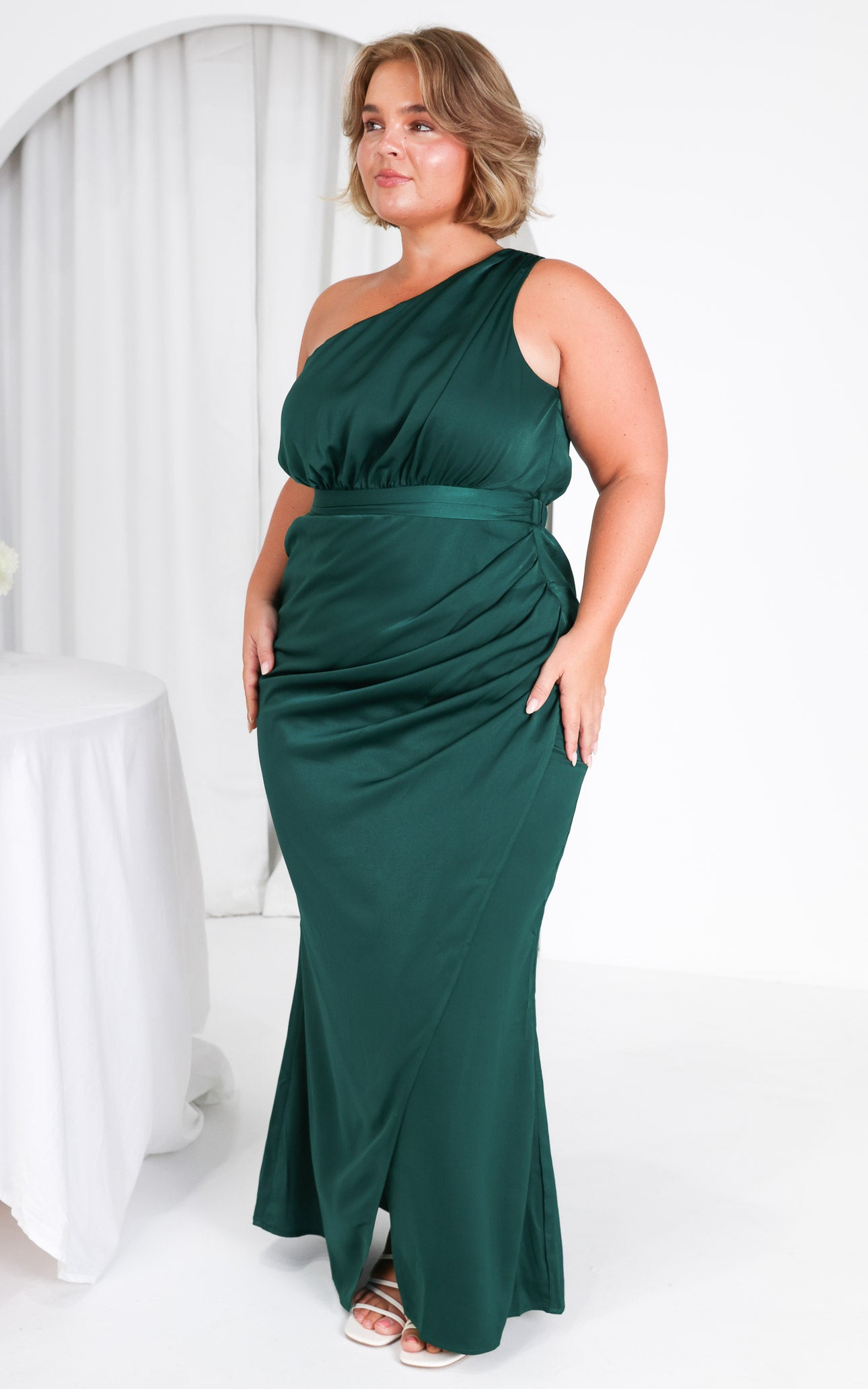 (Preorder) Macpherson Maxi Dress - Teal Green