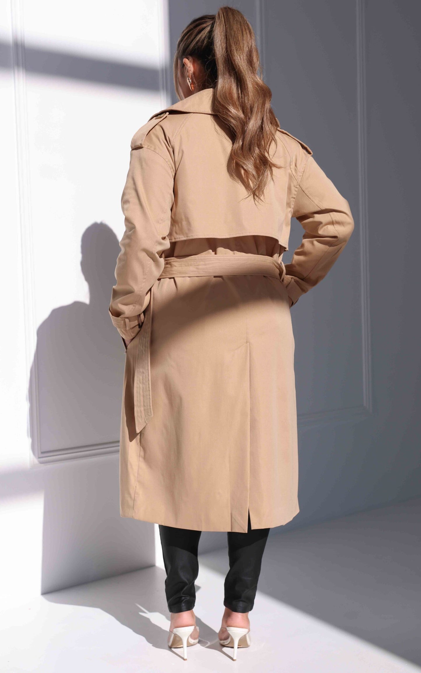 Mae Trench Coat - Camel