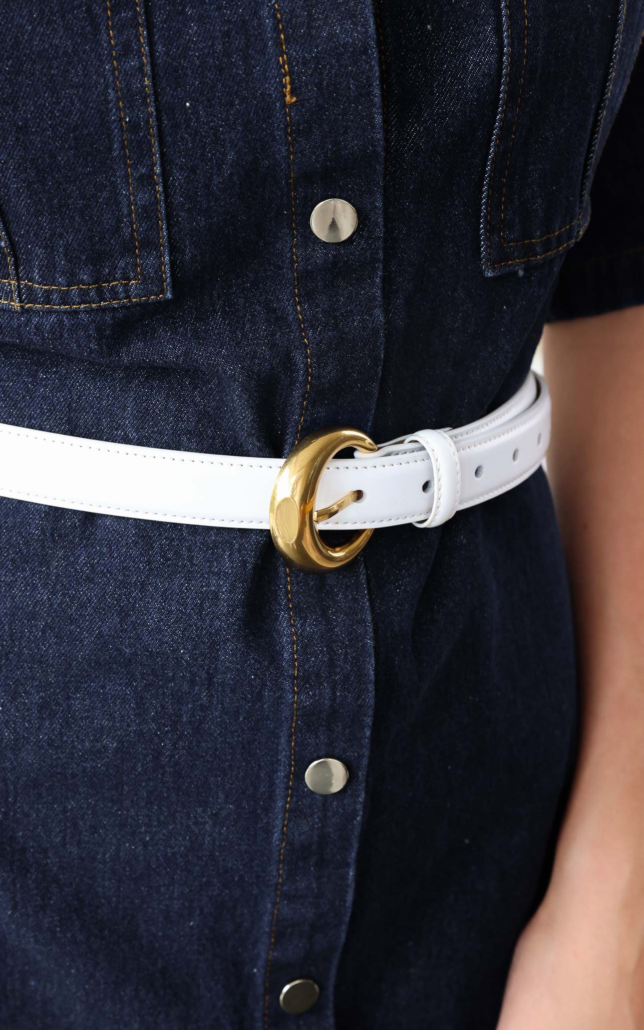 Lorca Belt - White Bubble C