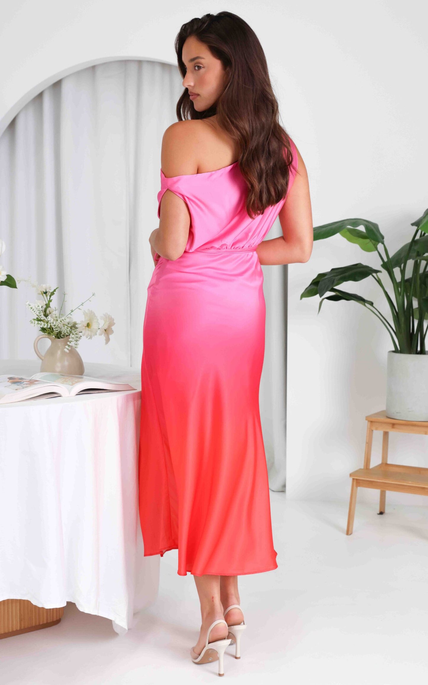 Martisha Maxi Dress - Pink Ombre