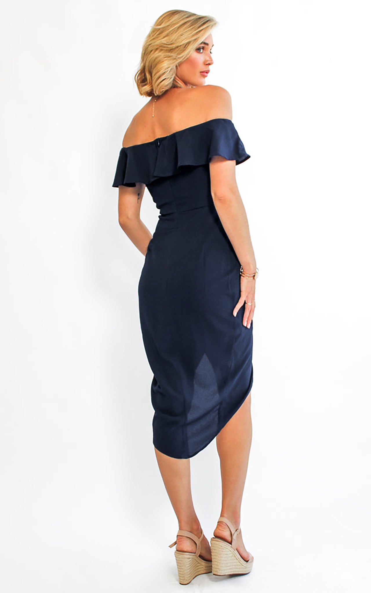 Melanie Dress - Navy