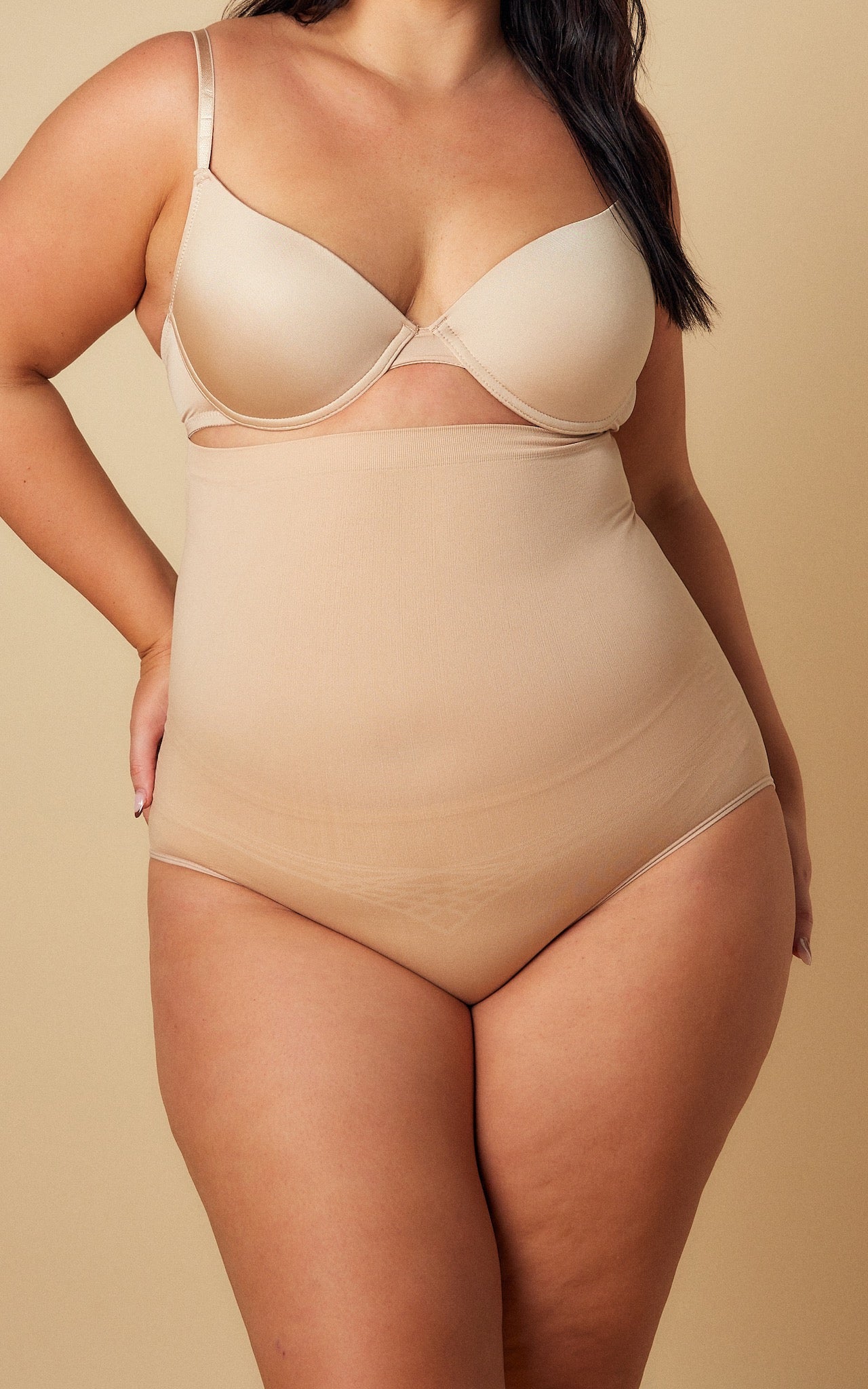 Mercury High Waisted Shapewear Briefs - Nude