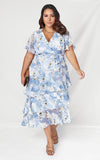 Mila Dress - Blue Floral