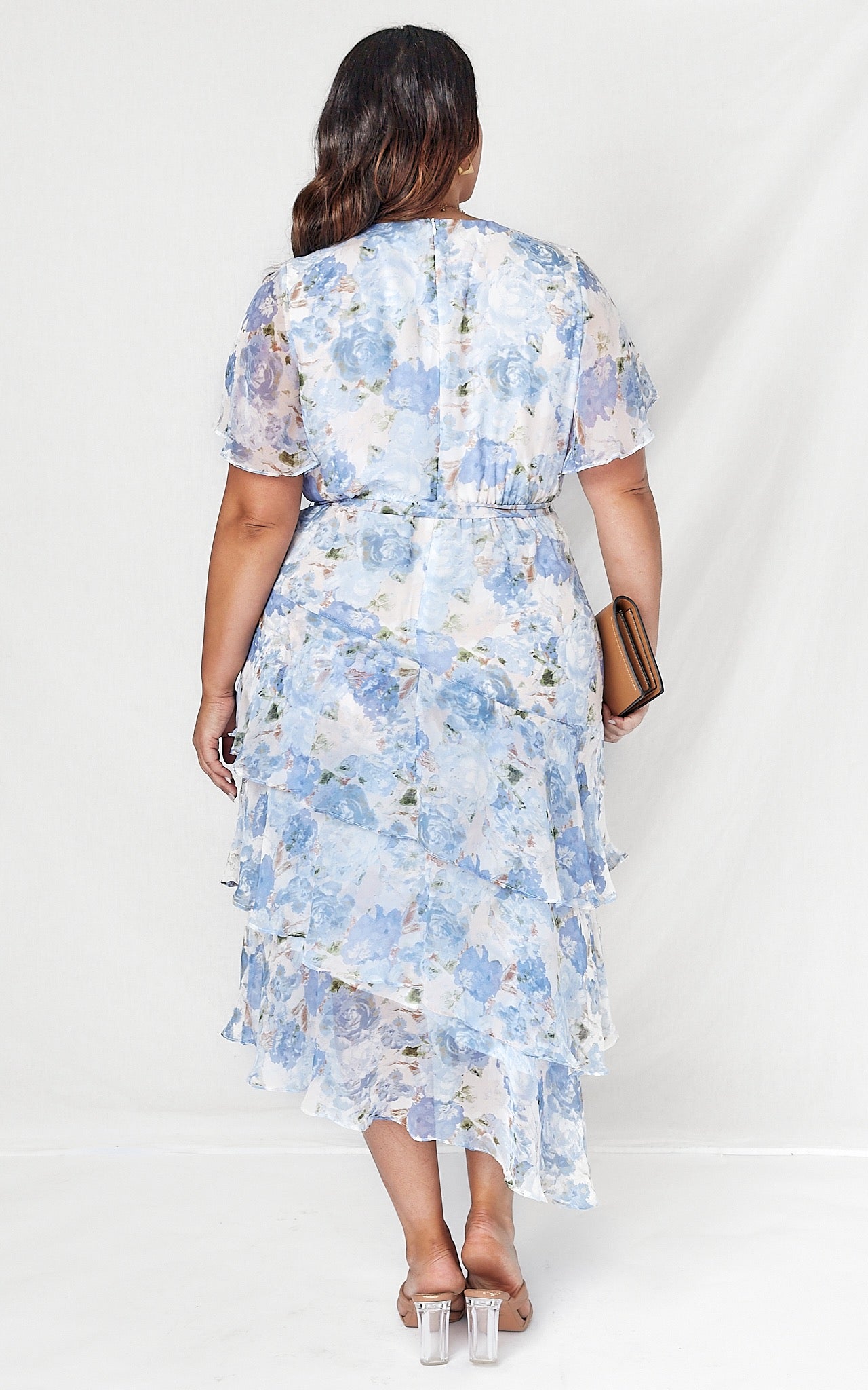 Mila Dress - Blue Floral