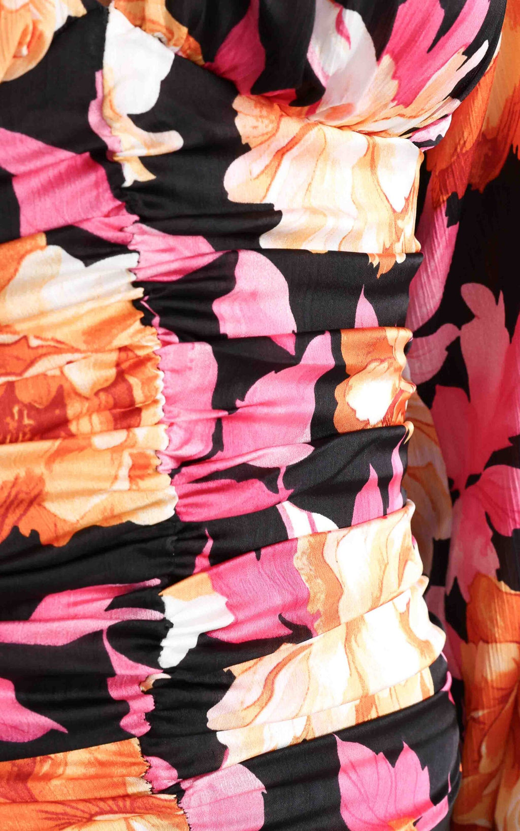Miley Top - Black Floral