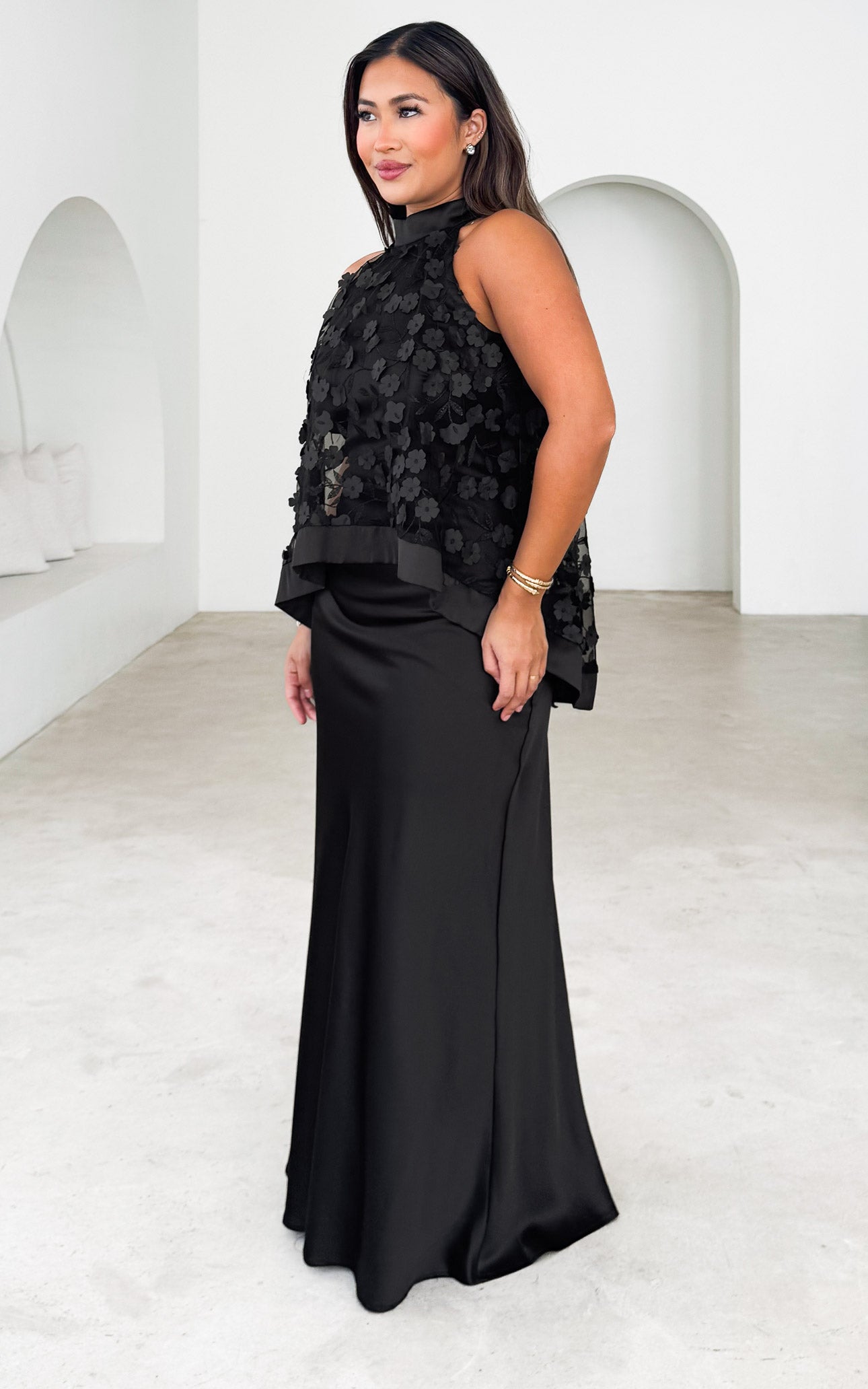 Misty Maxi Dress - Black