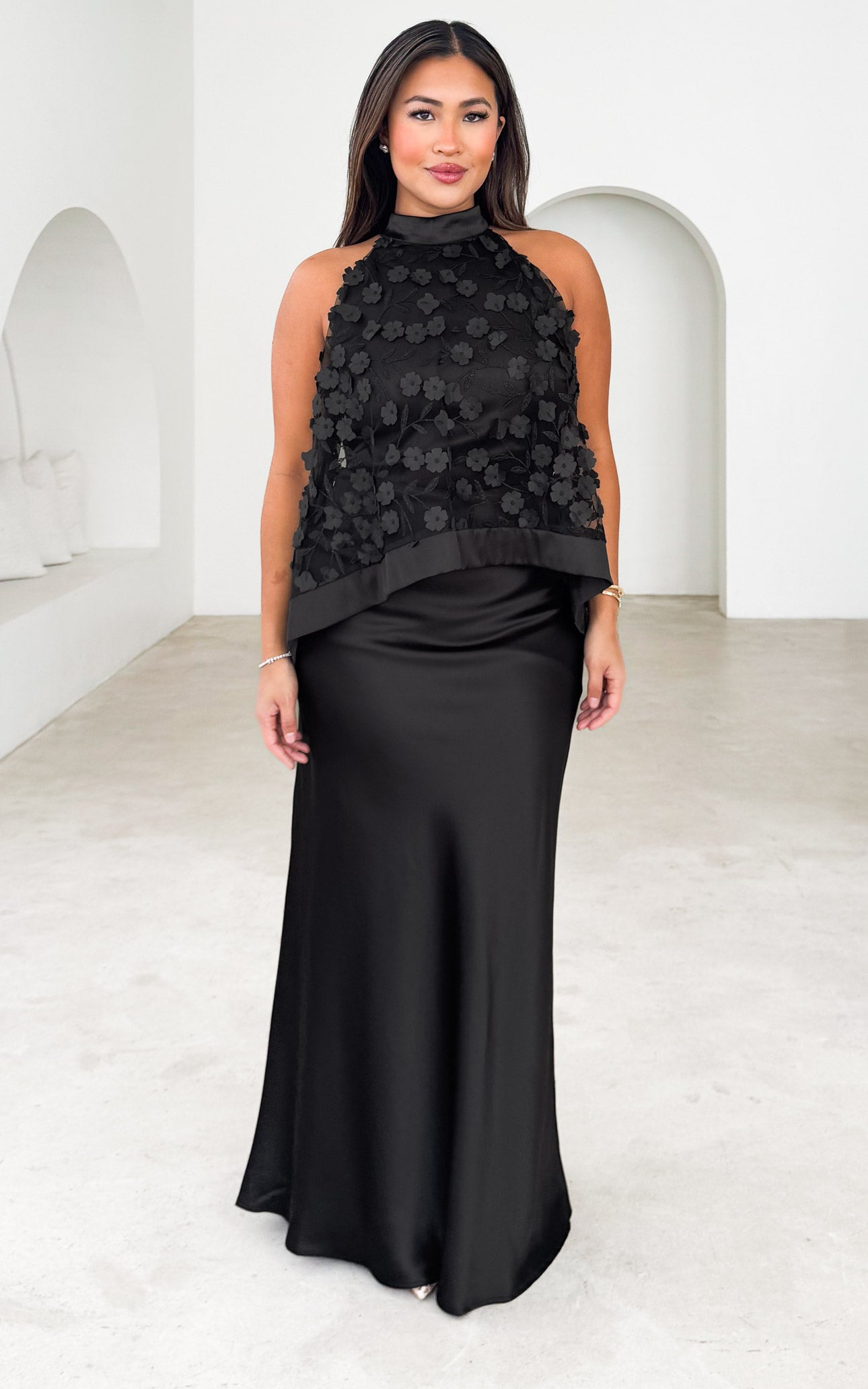 Misty Maxi Dress - Black