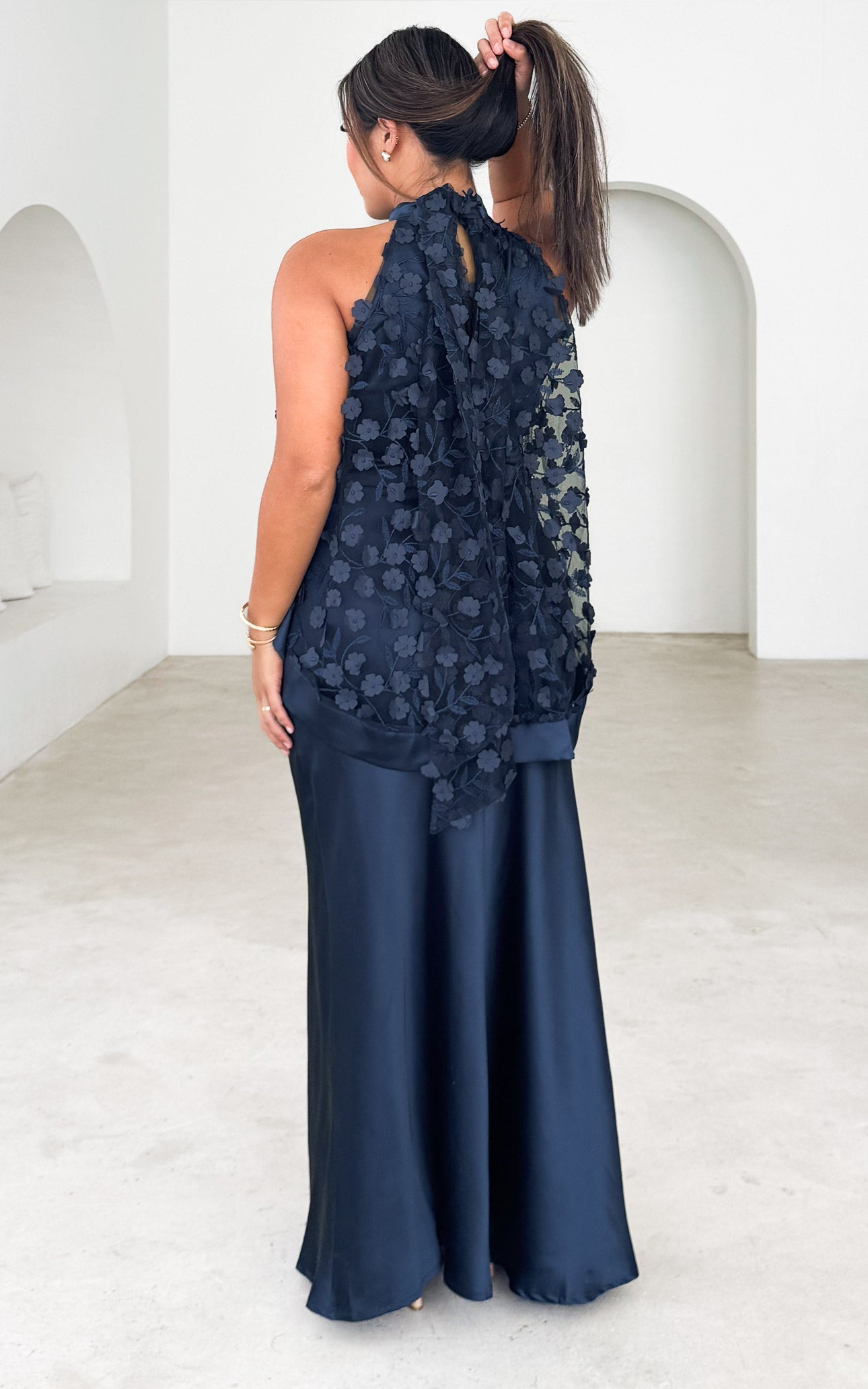 Misty Maxi Dress - Navy