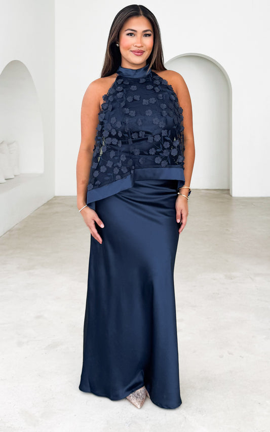 Misty Maxi Dress - Navy