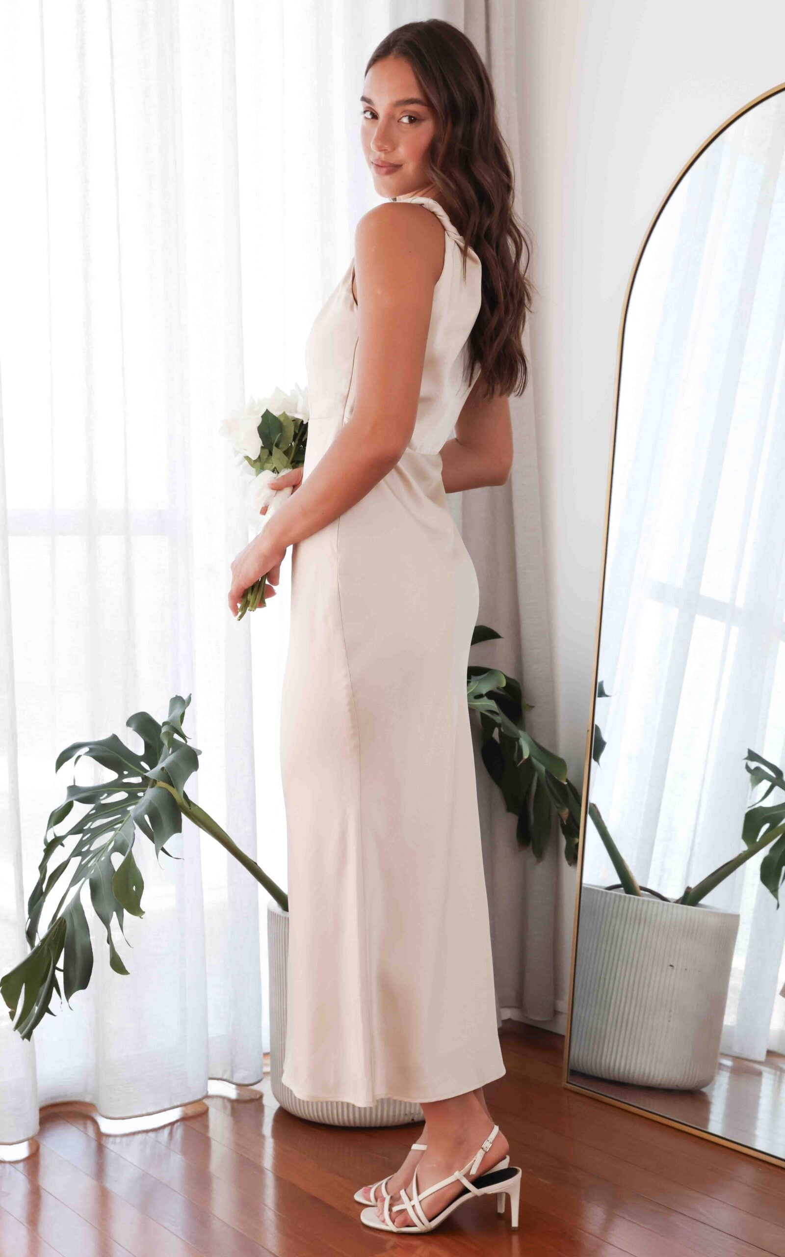 Mosse Maxi Dress - Bone