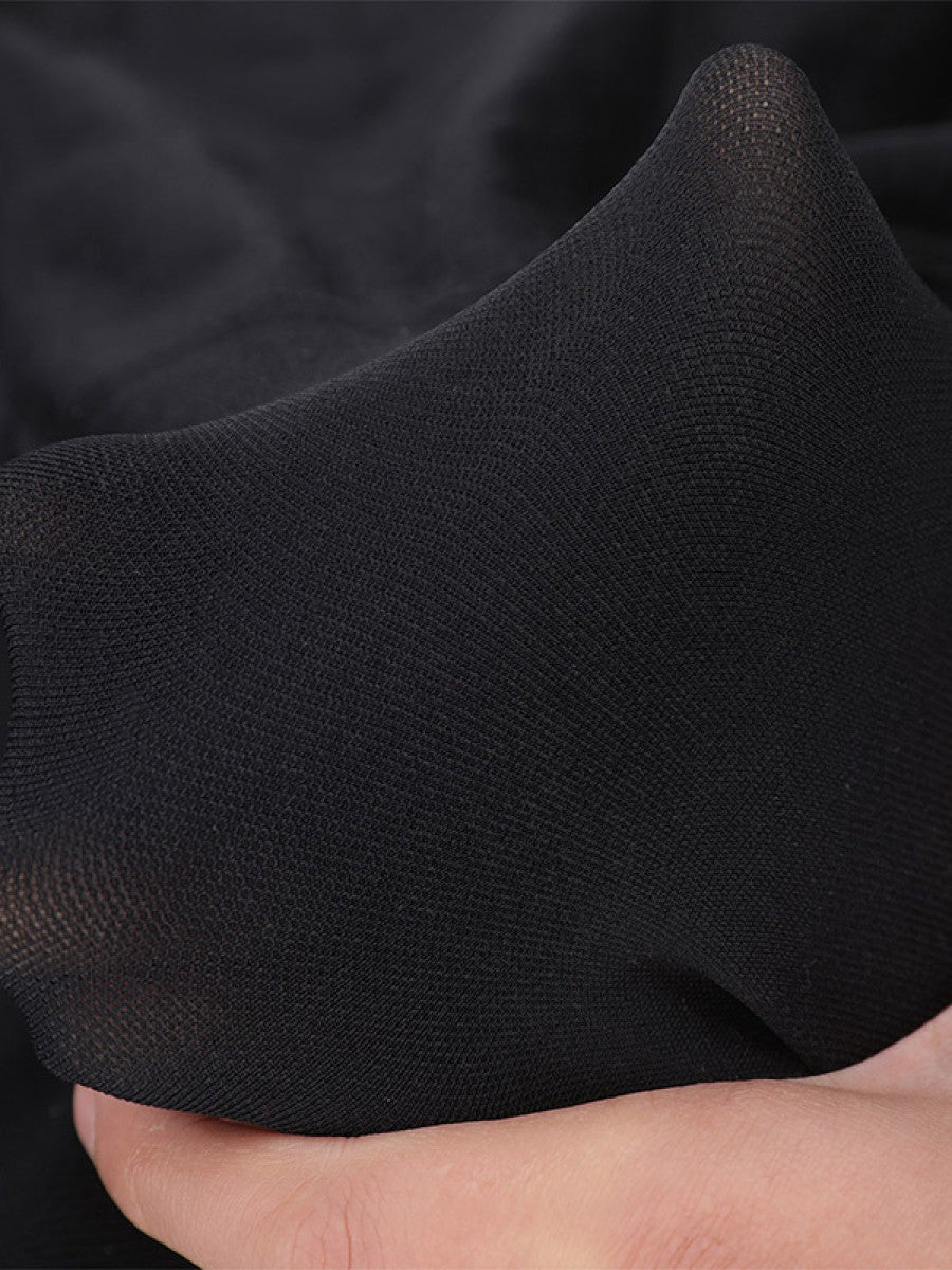 Tia High Waisted Boning Shapewear Control Shorts - Black