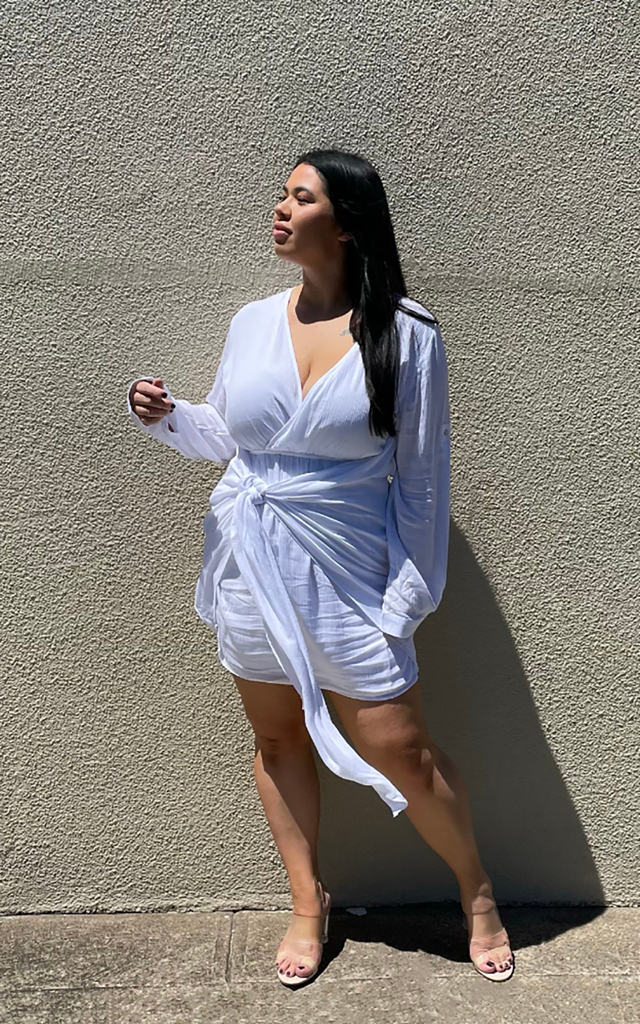 Mykonos Dress - White