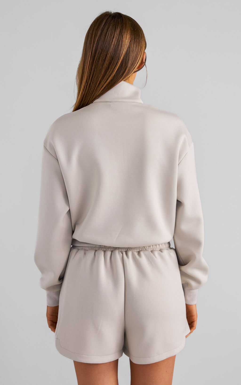 Miku Quarter Zip Sweater - Bone