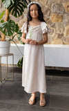 (PREORDER) In The Sky Kids Dress - Bone