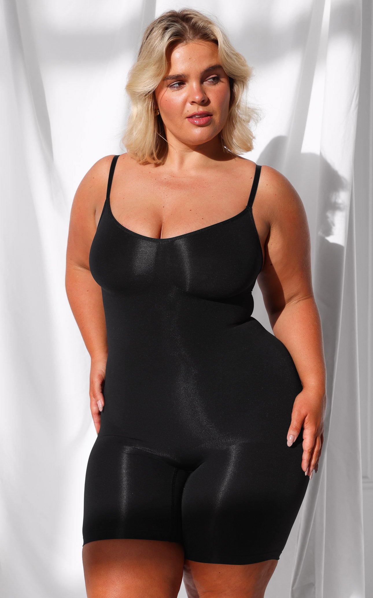 Bardot Shapewear Bodysuit Shorts - Black