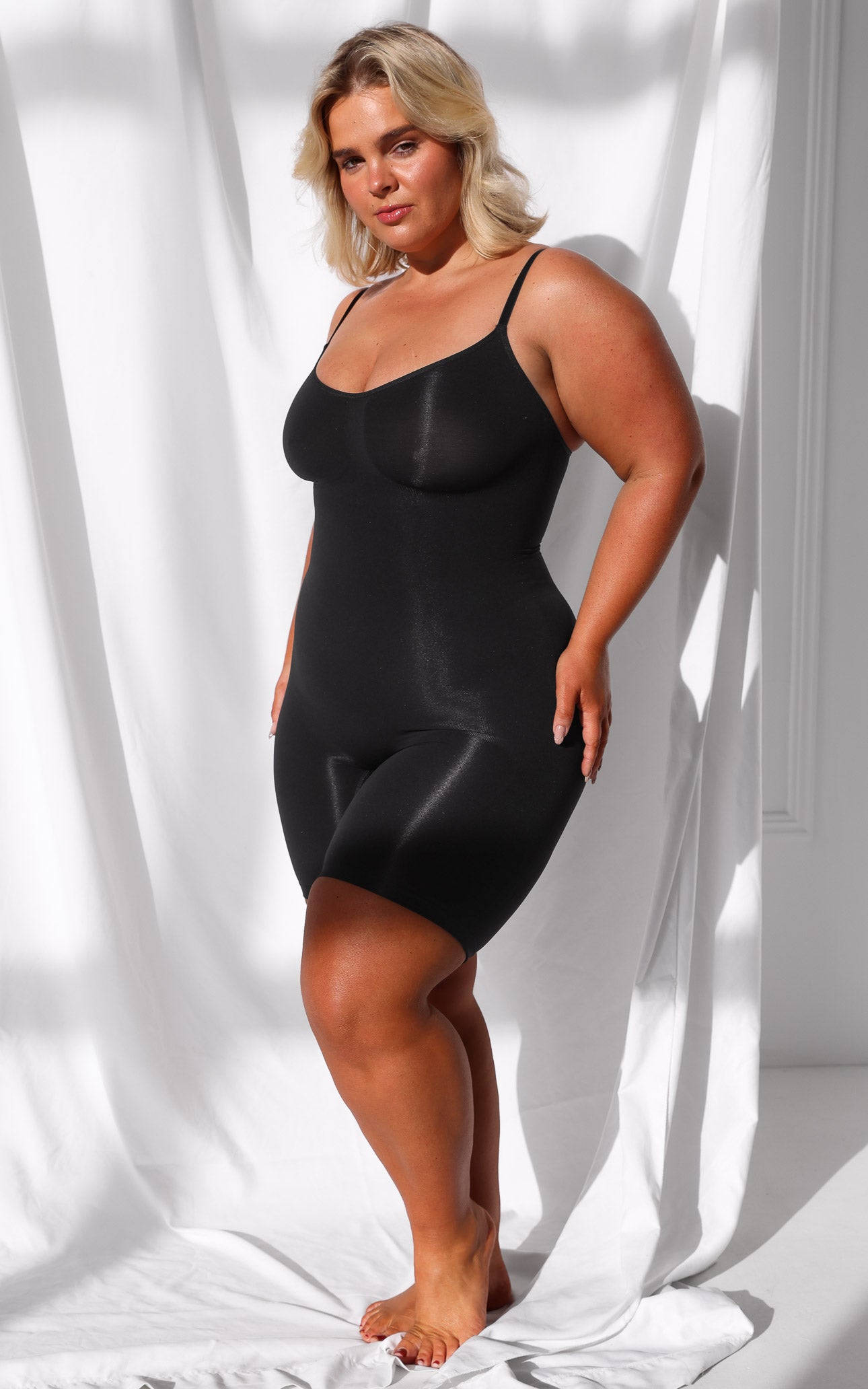 Bardot Shapewear Bodysuit Shorts - Black