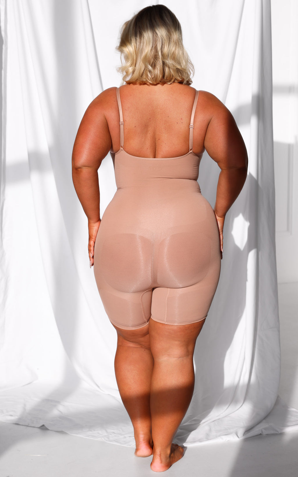 Bardot Shapewear Bodysuit Shorts - Warm Nude