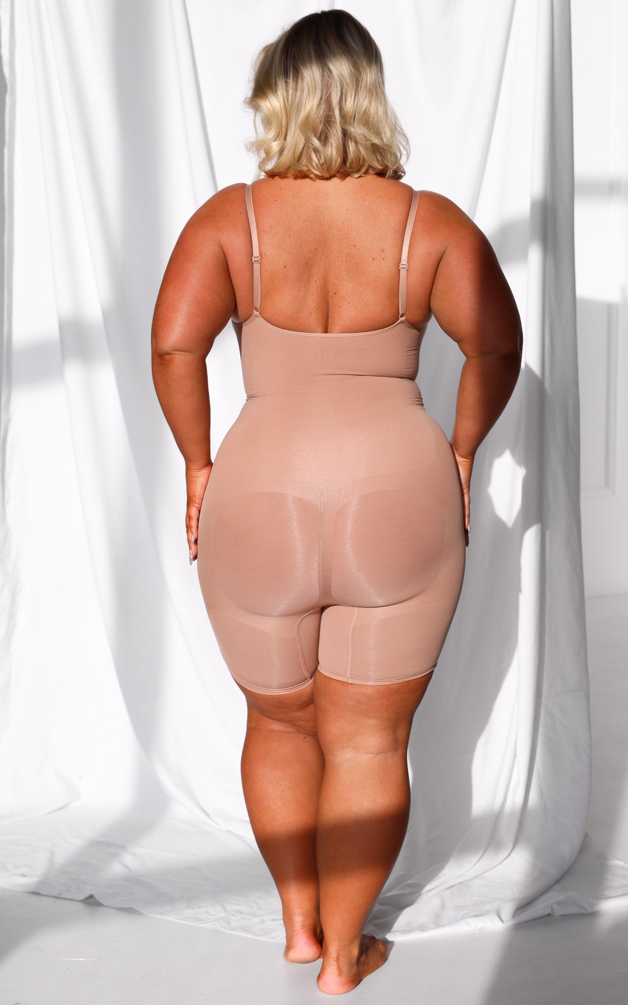 Bardot Shapewear Bodysuit Shorts - Warm Nude