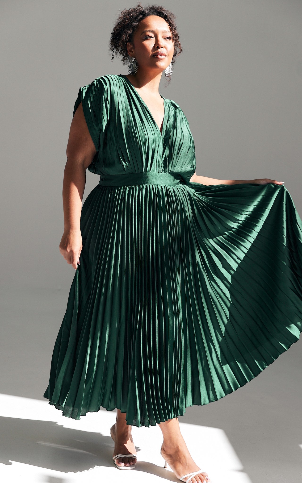 Naomi Maxi Dress - Emerald