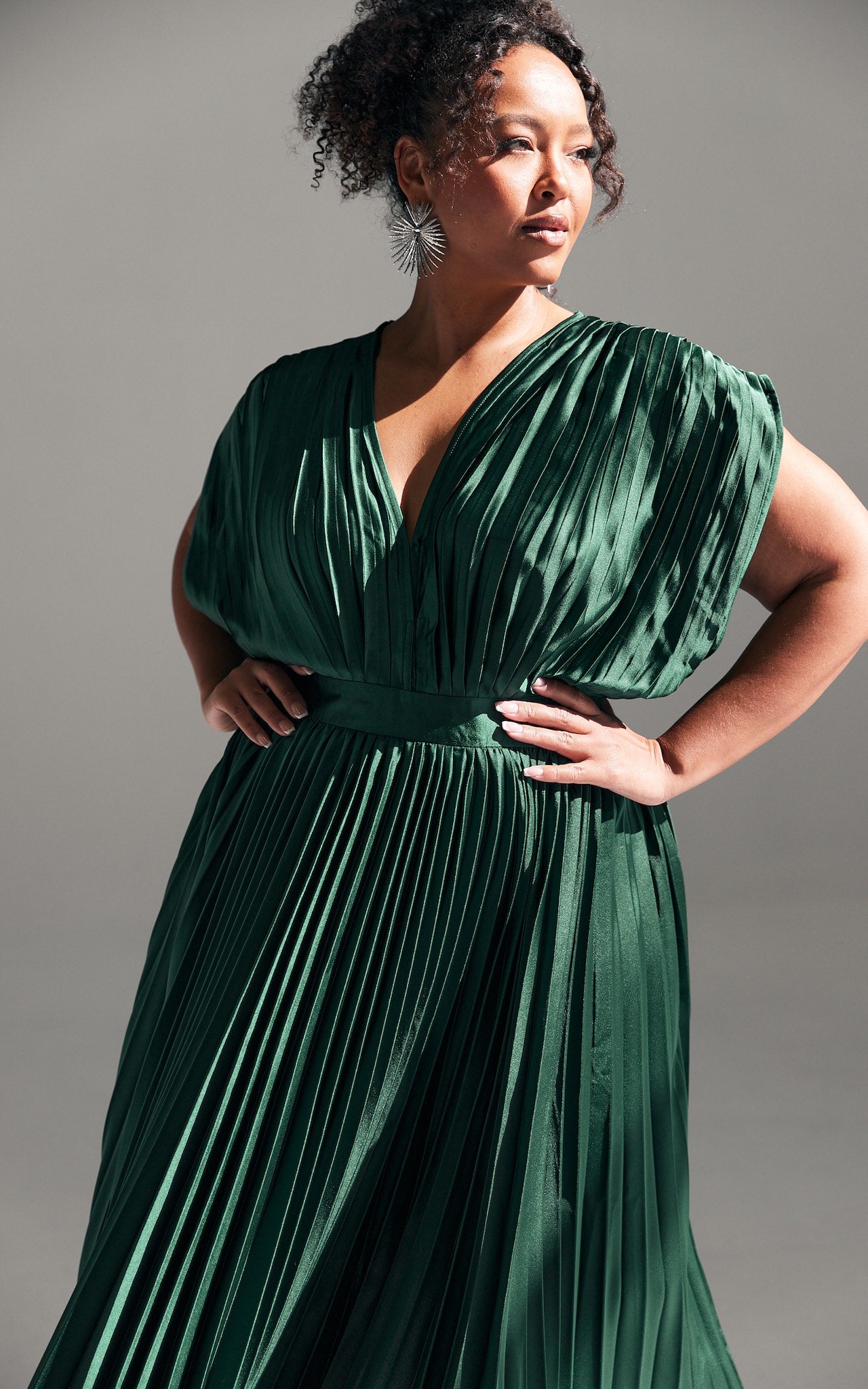 Naomi Maxi Dress - Emerald