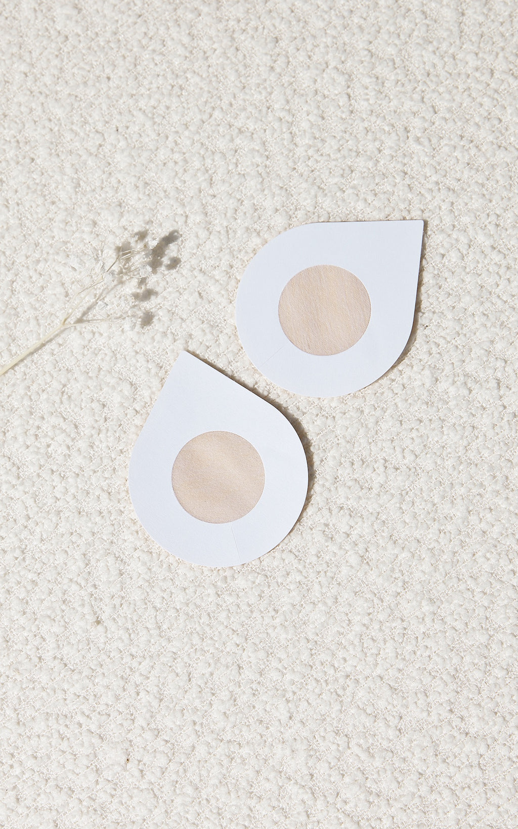 Nipple Pasties - Beige Teardrop