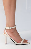 Niya Heels - Bone Beige