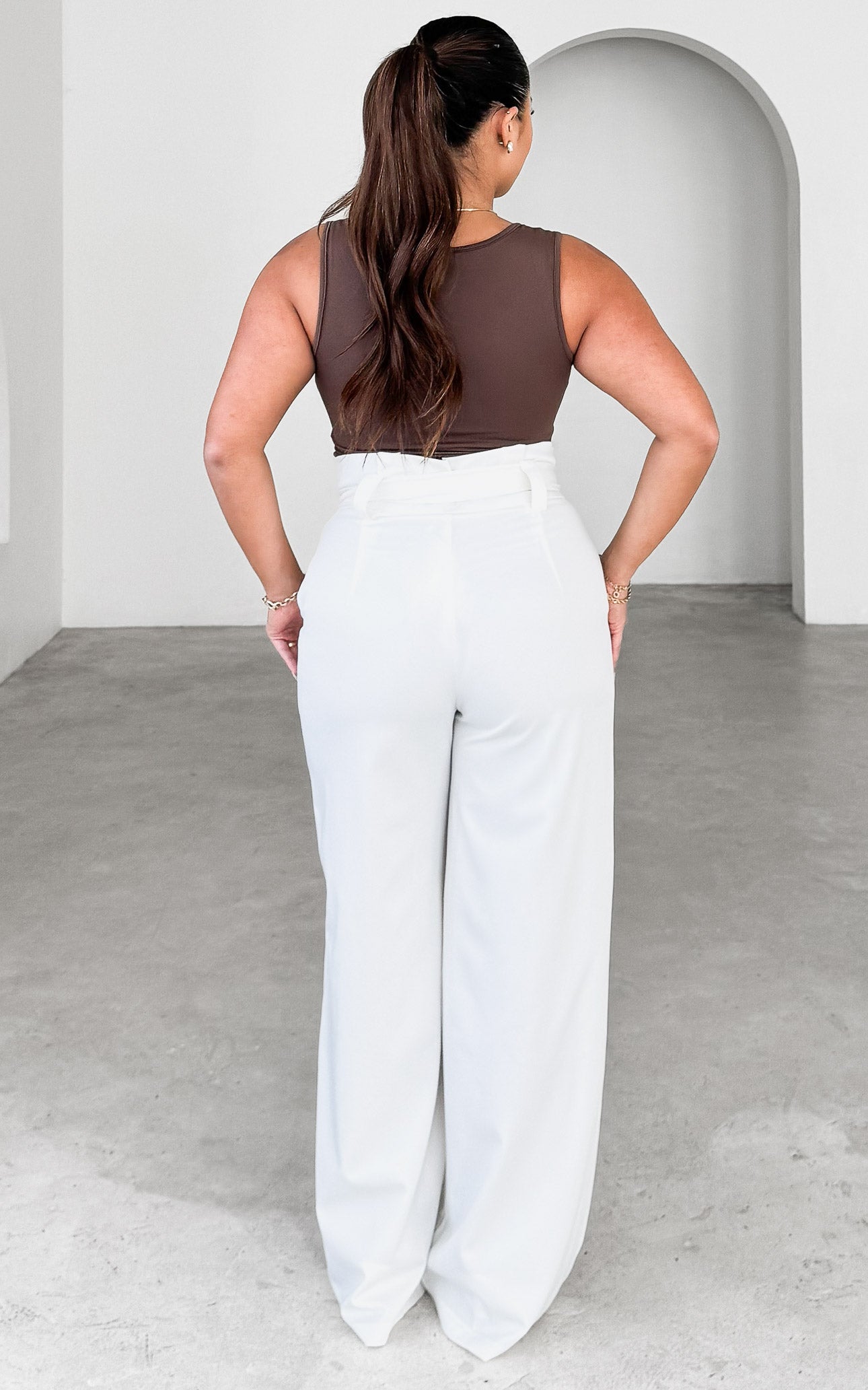 Aliyah Tank Top - Chocolate Brown