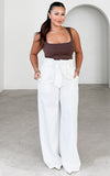 Aliyah Tank Top - Chocolate Brown