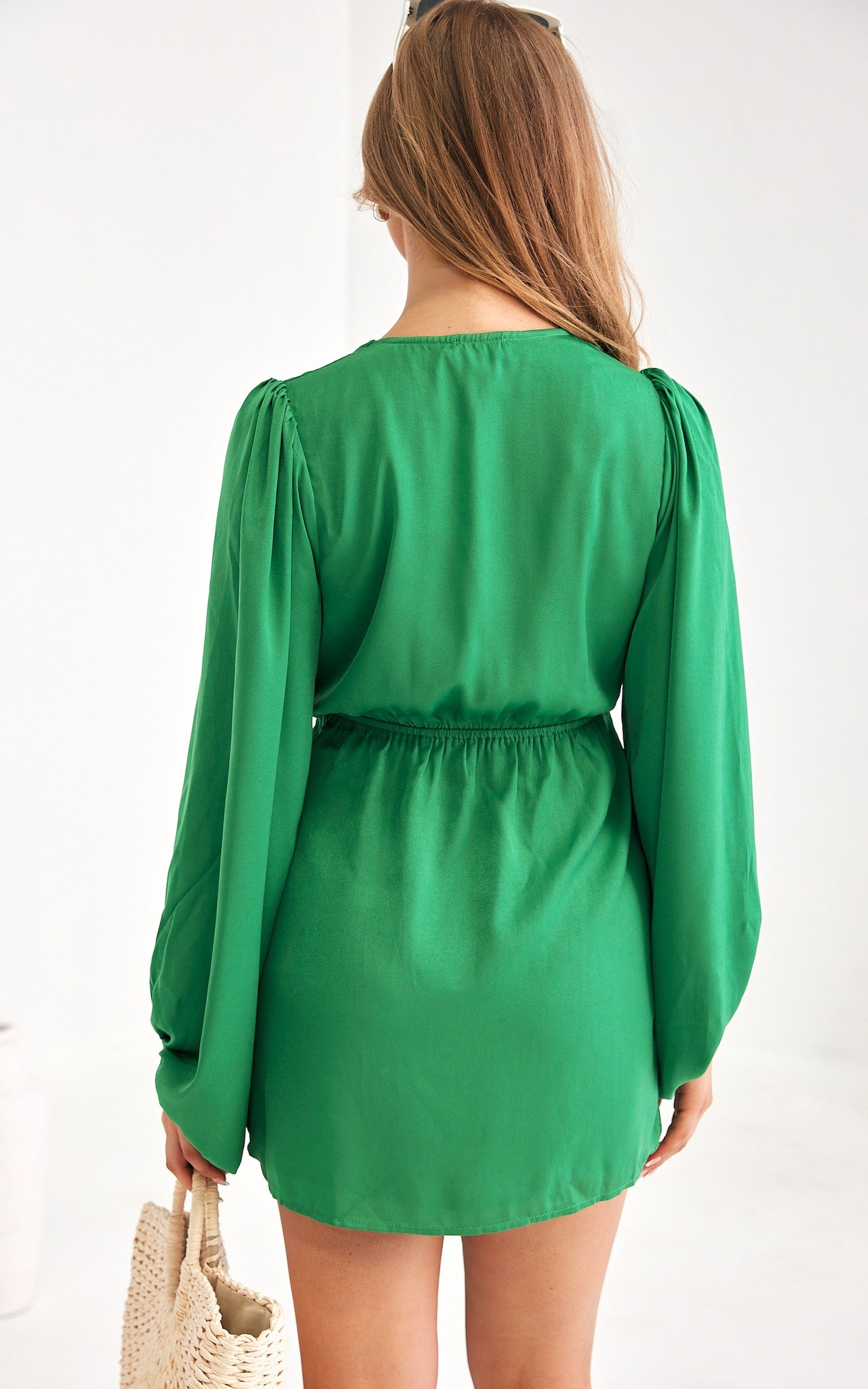 Norris Mini Dress - Green