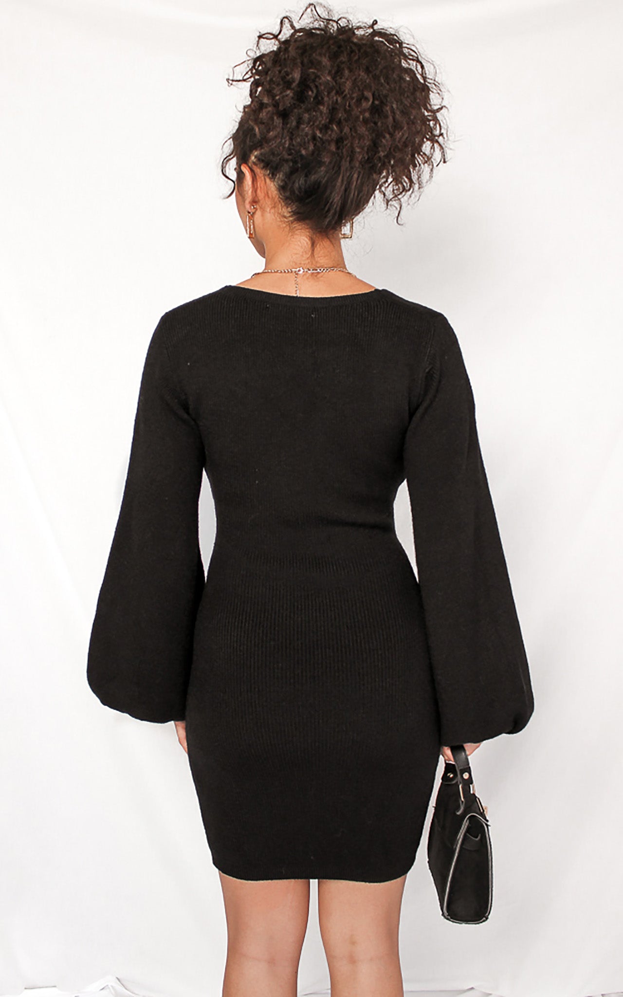 Norwich Knit Dress - Black